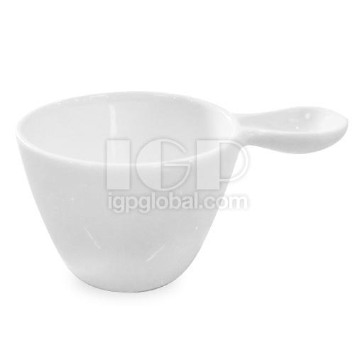 勺子形陶瓷杯