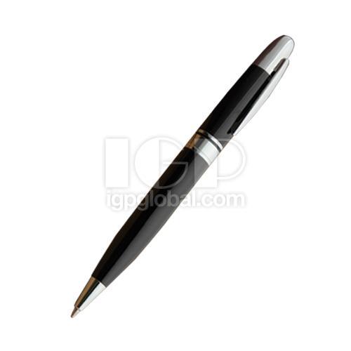 高雅黑色金屬原子筆