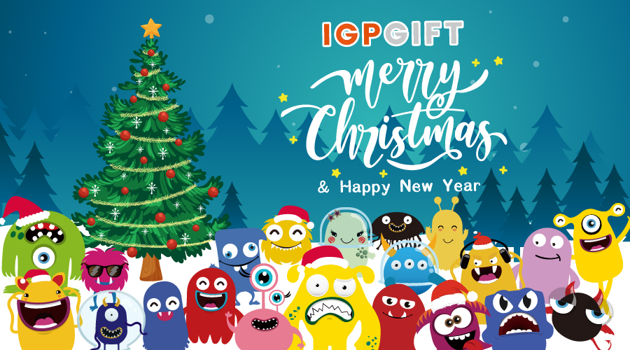 IGP祝賀2021聖誕快樂，預祝2022新年快樂