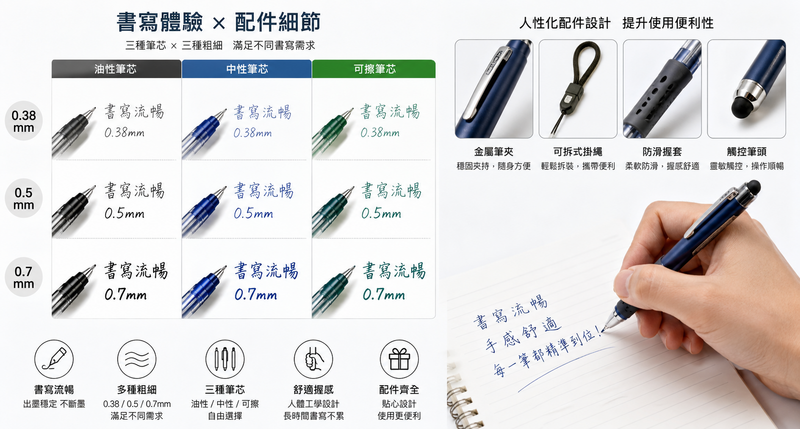 企業訂製廣告筆｜高CP值百搭商務宣傳禮品首選