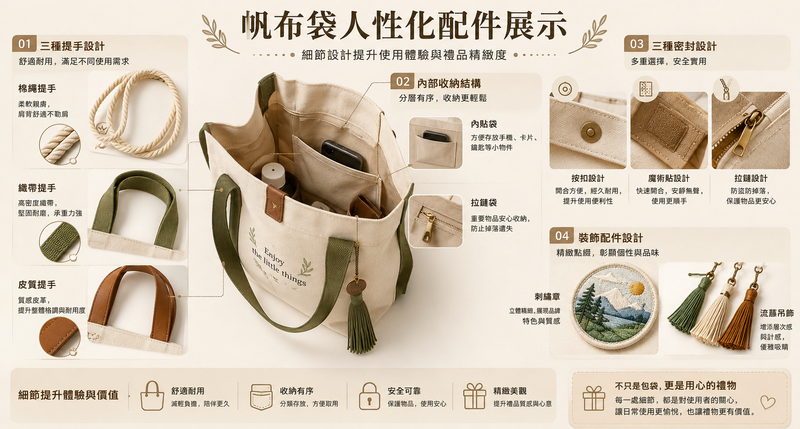 企業訂製帆布袋｜萬用百搭的永續商務宣傳禮品