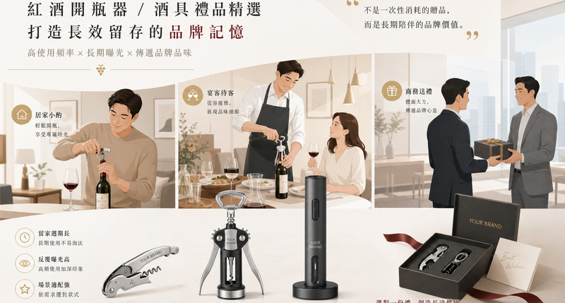 紅酒開瓶器禮品選用，海馬刀兔耳電動款機能對比