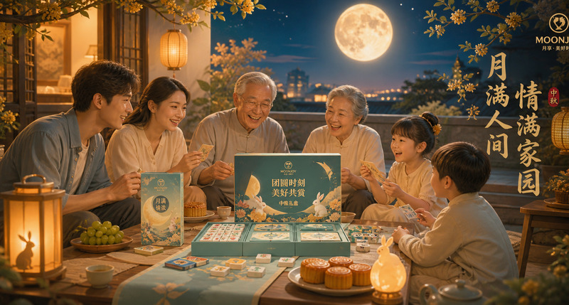 中秋禮品融合棋牌娛樂,以互動體驗留存品牌記憶