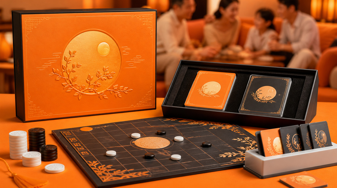 中秋禮品融合棋牌娛樂,以互動體驗留存品牌記憶