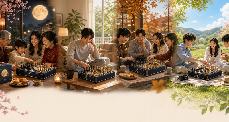 中秋禮品融合棋牌娛樂,以互動體驗留存品牌記憶