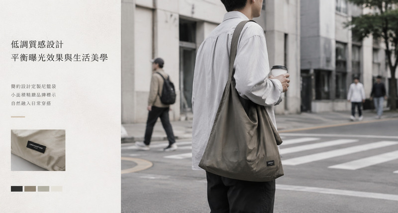 晴雨皆可曝光，防水尼龍袋禮品守住品牌全年視覺